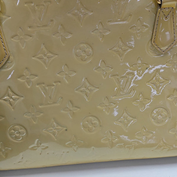 SHERWOOD Monogram Patent Leather Yellow
