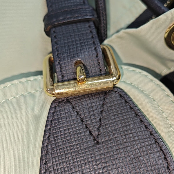 The Rucksack Medium Nylon Green