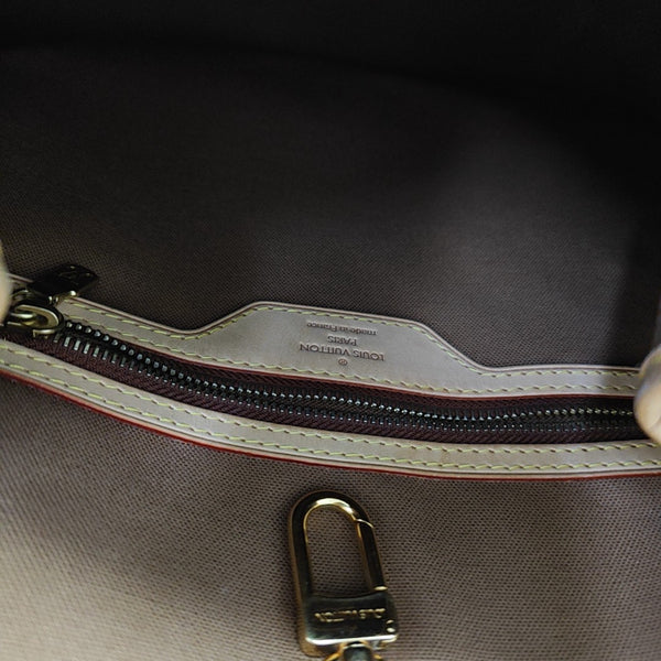 BATIGNOLLES MM Monogram Coated Canvas Brown