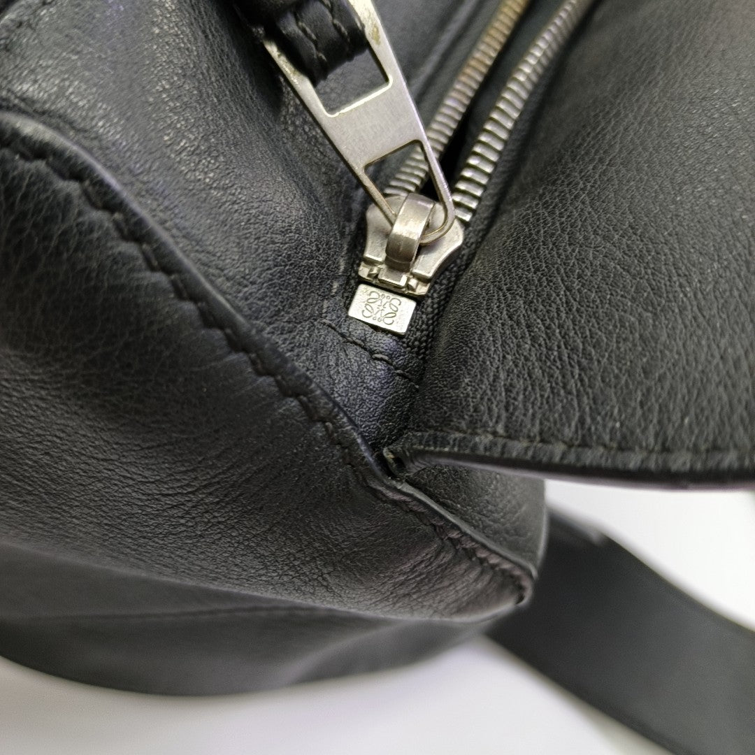 Puzzle Small Quilted Calfskin Black