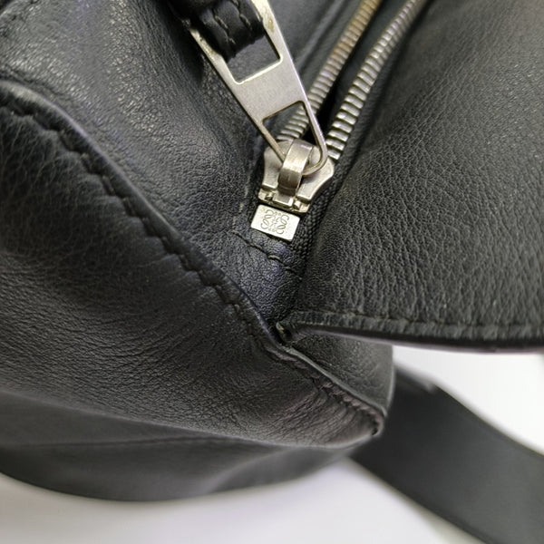 Puzzle Small Quilted Calfskin Black