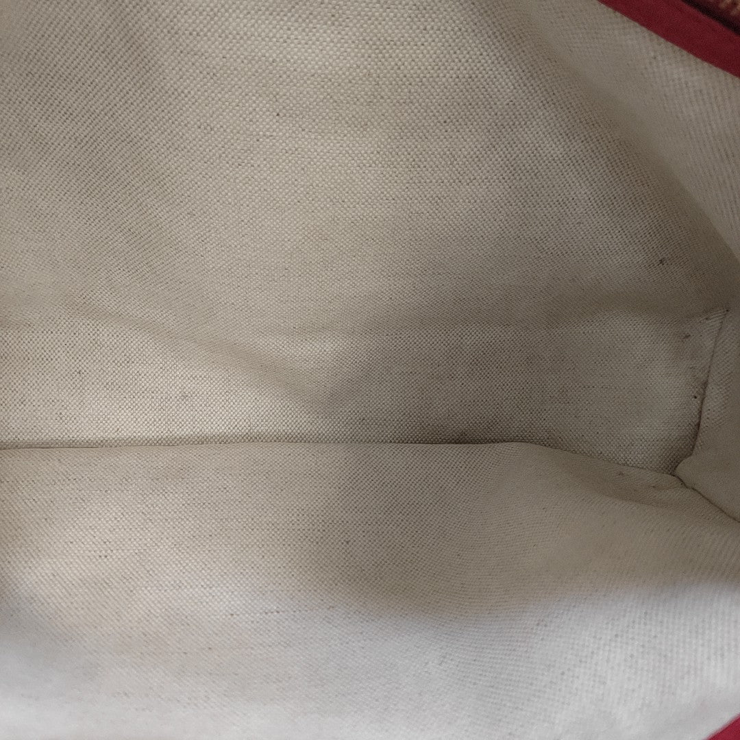Bamboo 1947 Medium Calfskin Red