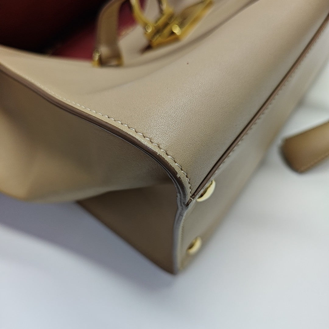 Mara Calfskin Beige
