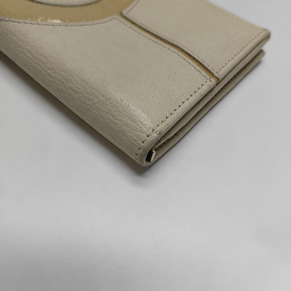 Calfskin Wallet White
