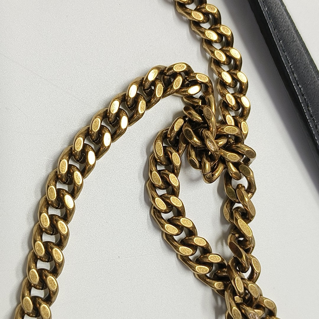 PUFFER Small Quilted Lambskin Black