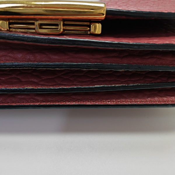 Langley Calfskin Red