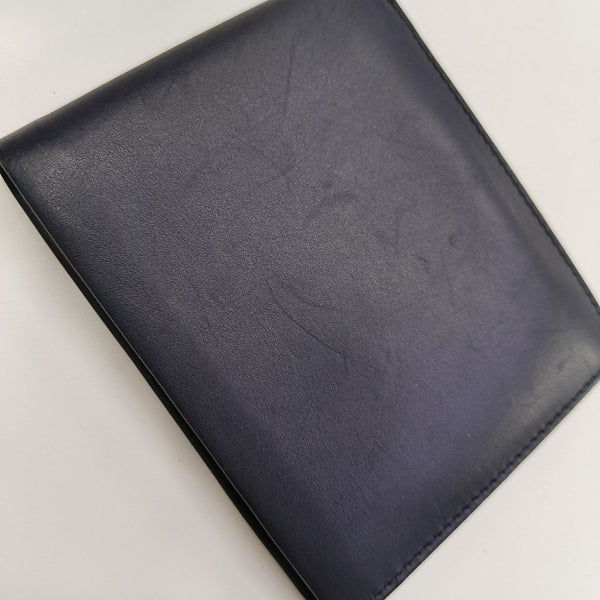 SF Calfskin Blue Wallet