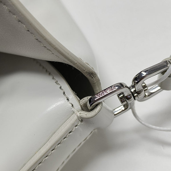 Cleo Saffiano Calfskin White