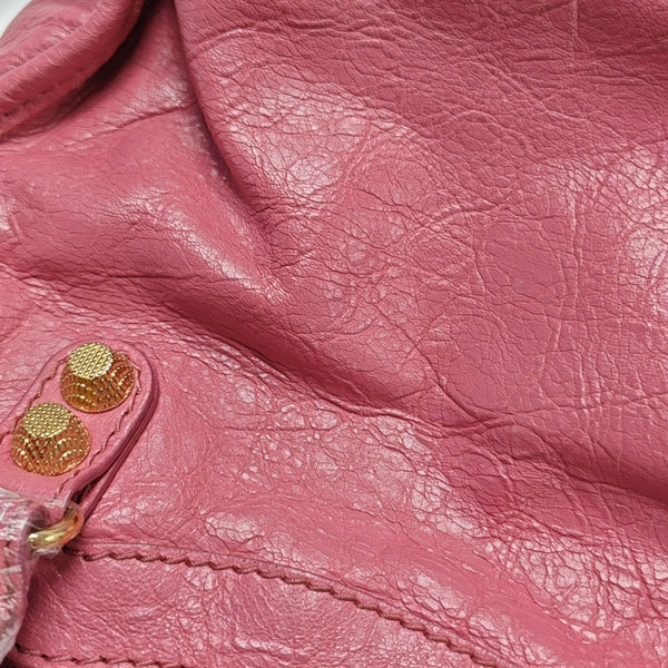 Classic City Mini Lambskin Red