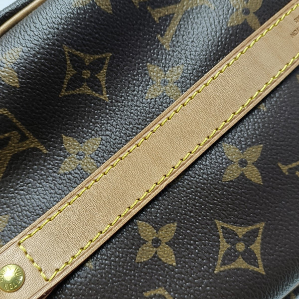 SPEEDY 25 Monogram Coated Canvas Brown