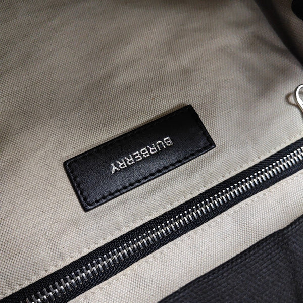 The Rucksack Canvas Black