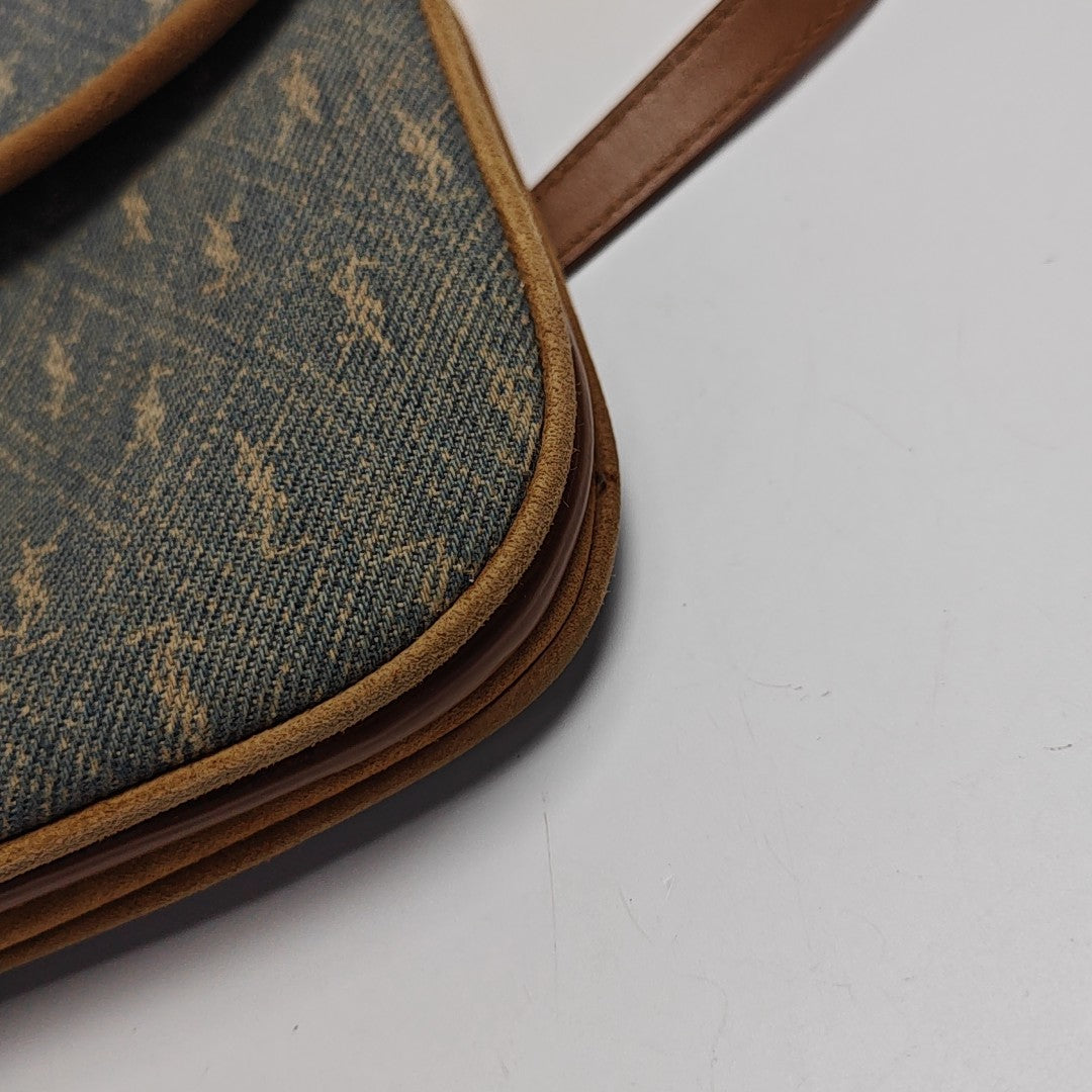 MONOGRAM ALL OVER Small Denim Blue