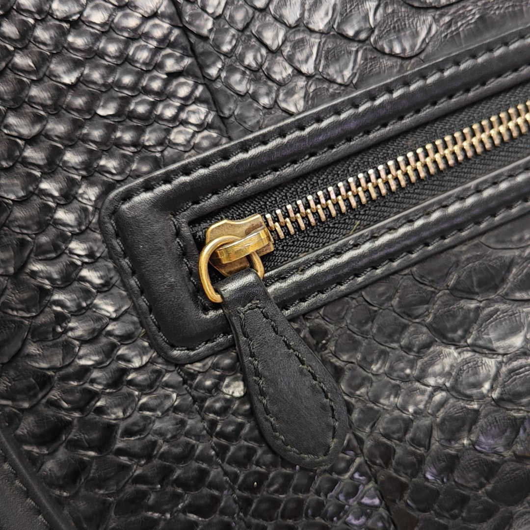 LUGGAGE Mini Python Black