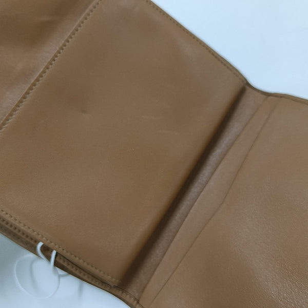 Coated Canvas Wallet Brown