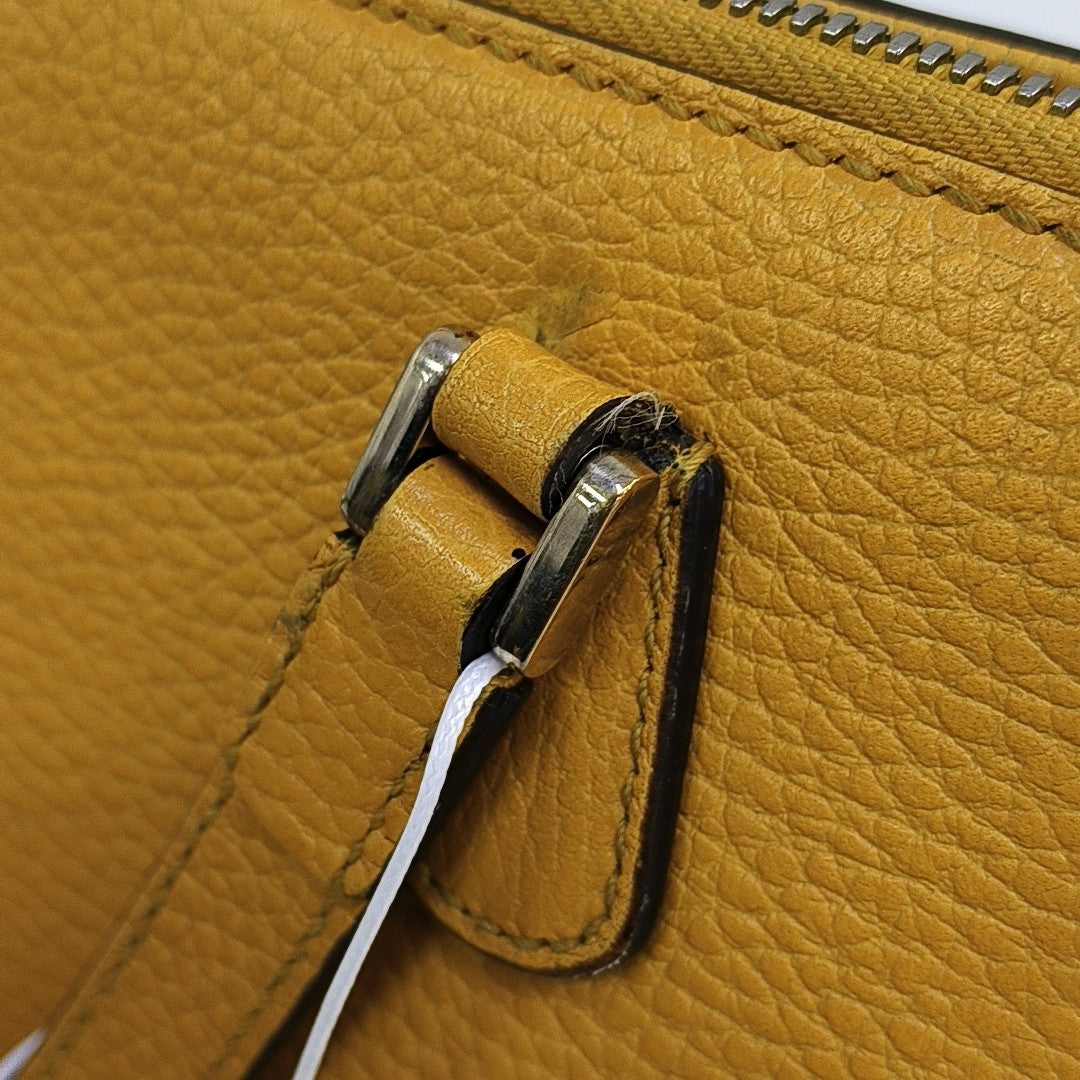 Calfskin Tote Bag Yellow