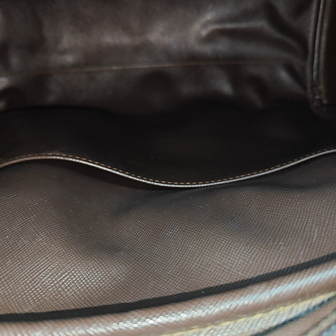 Canvas Top Handle Bag Beige