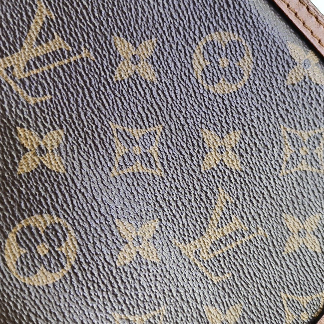 DAUPHINE WOC Monogram Coated Canvas Brown