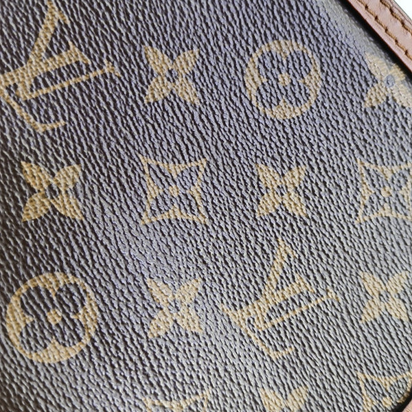 DAUPHINE WOC Monogram Coated Canvas Brown