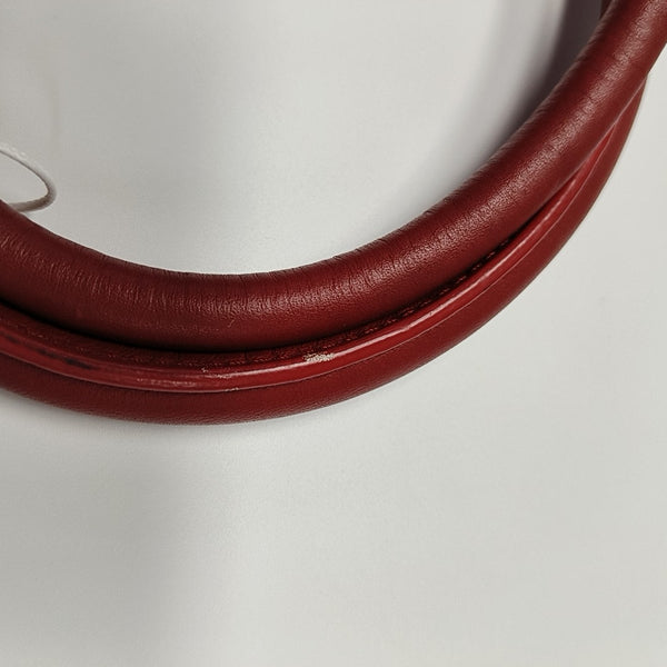 Padlock Work Calfskin Red
