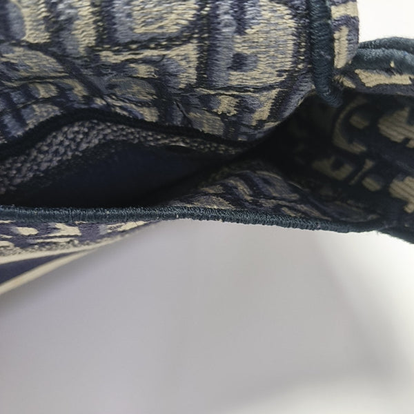 Oblique Canvas Backpack Blue