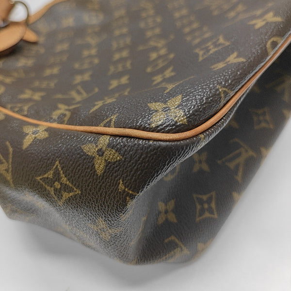 BATIGNOLLES MM Monogram Coated Canvas Brown
