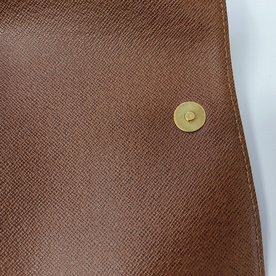 MUSETTE TANGO Monogram Coated Canvas Brown