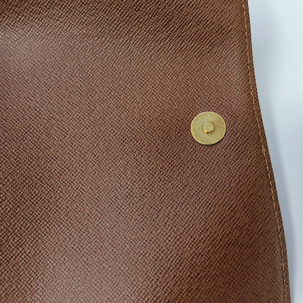 MUSETTE TANGO Monogram Coated Canvas Brown