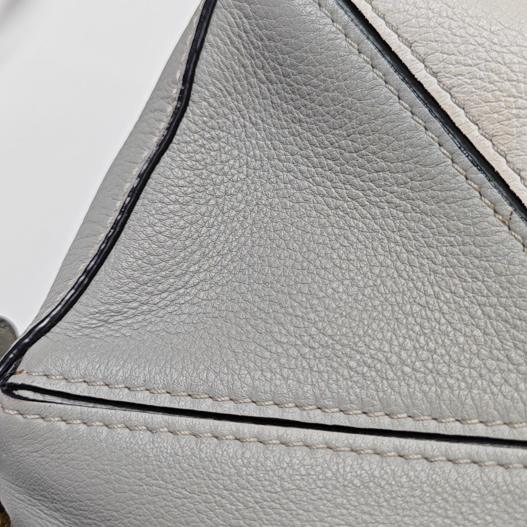 Puzzle Mini Calfskin Multicolor