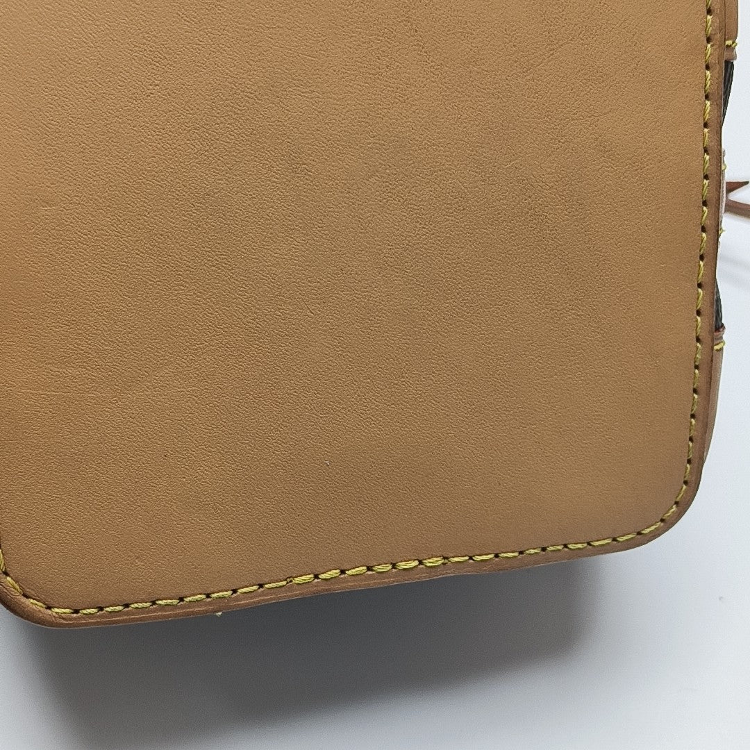 NOÉ Mini Monogram Coated Canvas Brown