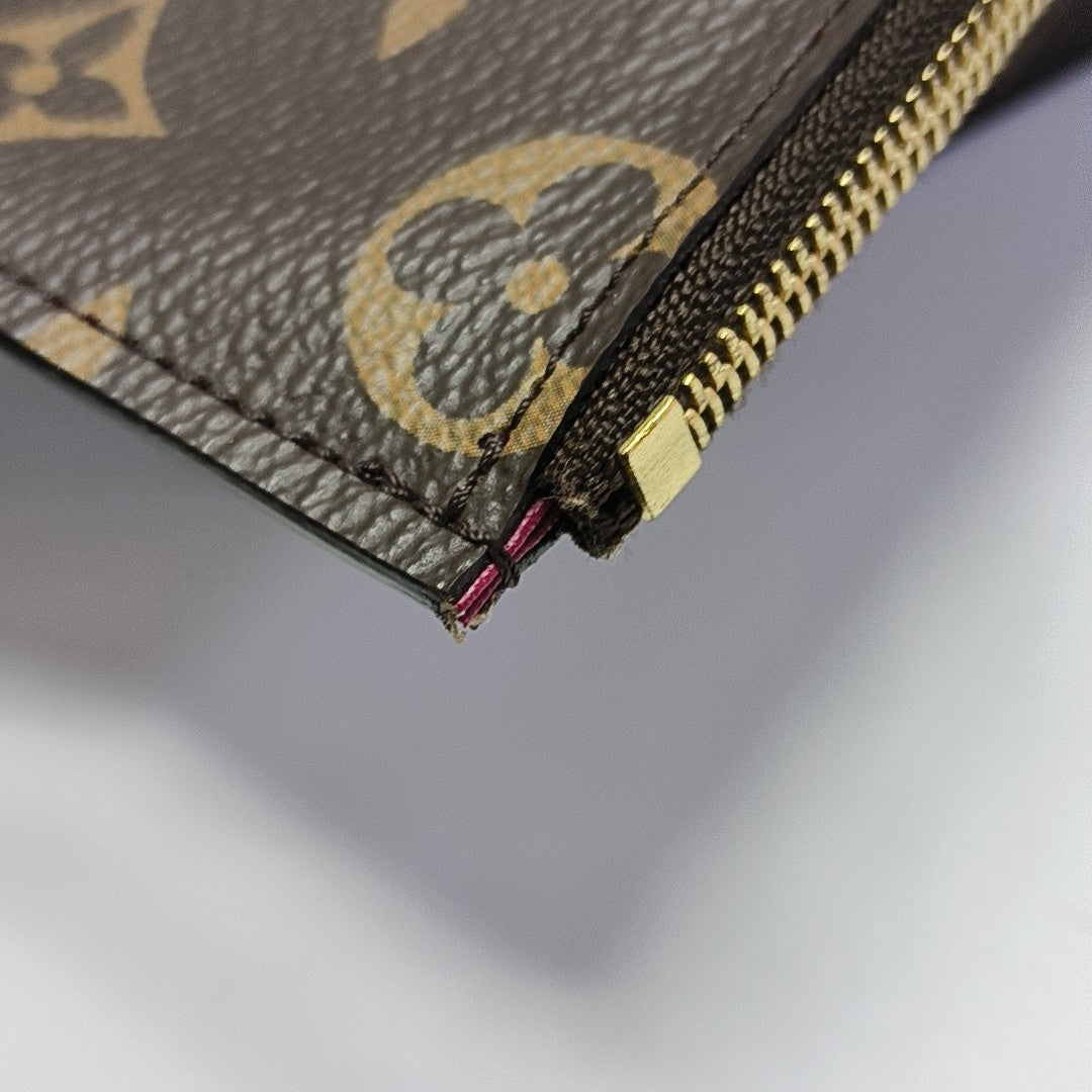 FÉLICIE Monogram Coated Canvas Brown