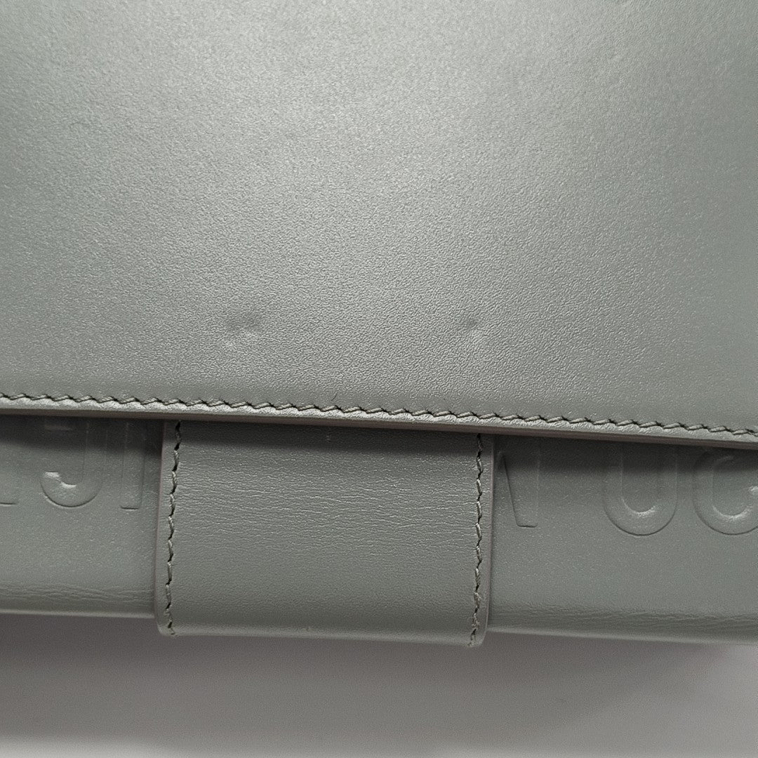 30 Montaigne Mini Oblique Calfskin Gray