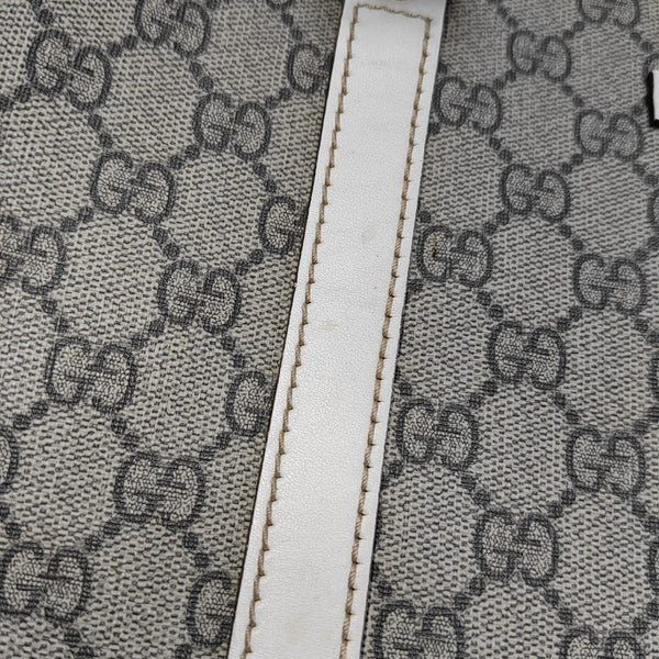 Microguccissima Monogram Coated Canvas Black