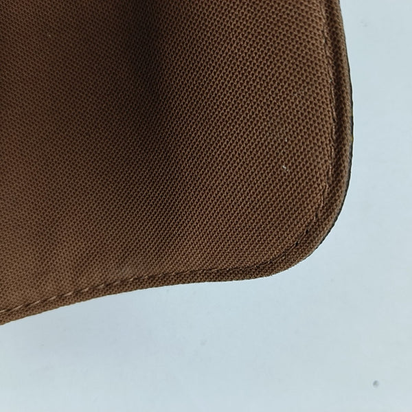 IVY Monogram Coated Canvas Brown