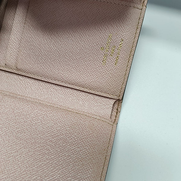 VICTORINE Monogram Coated Canvas Brown Wallet