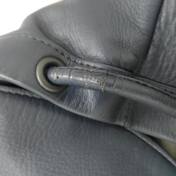 Calfskin Backpack Blue