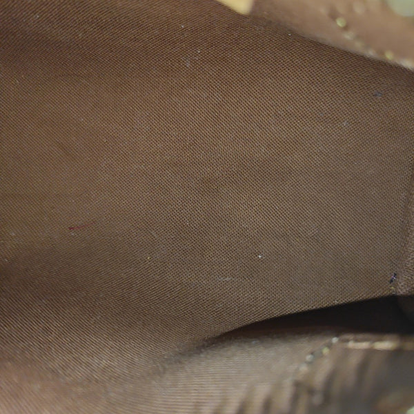 SPEEDY Nano Monogram Coated Canvas Brown