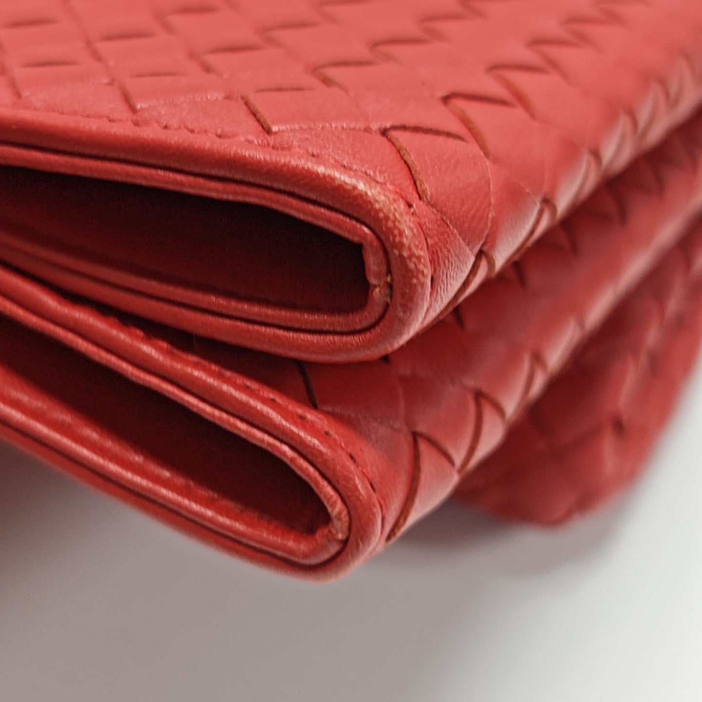 Lambskin Tote Bag Red