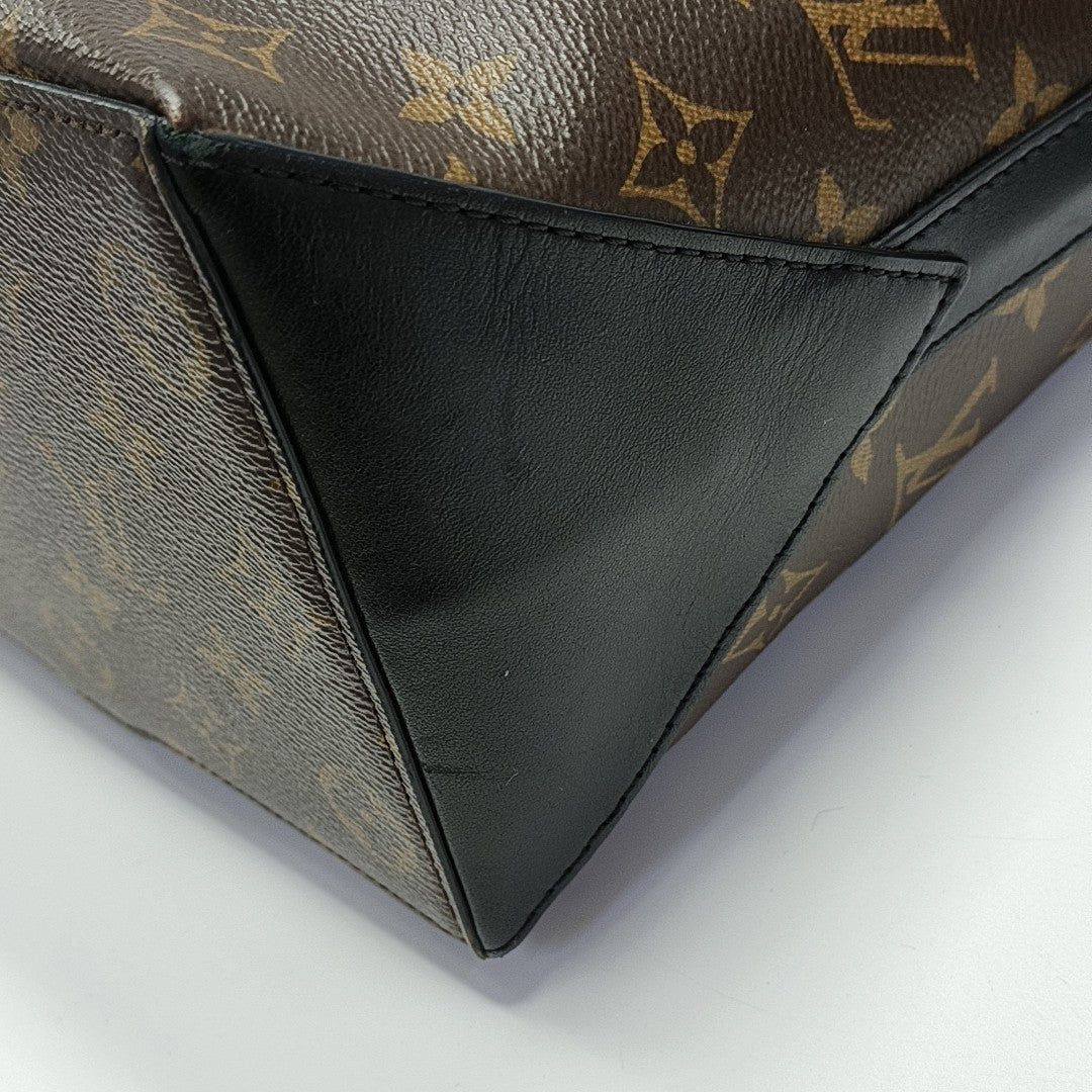 WEEK-END PM Monogram Coated Canvas Brown