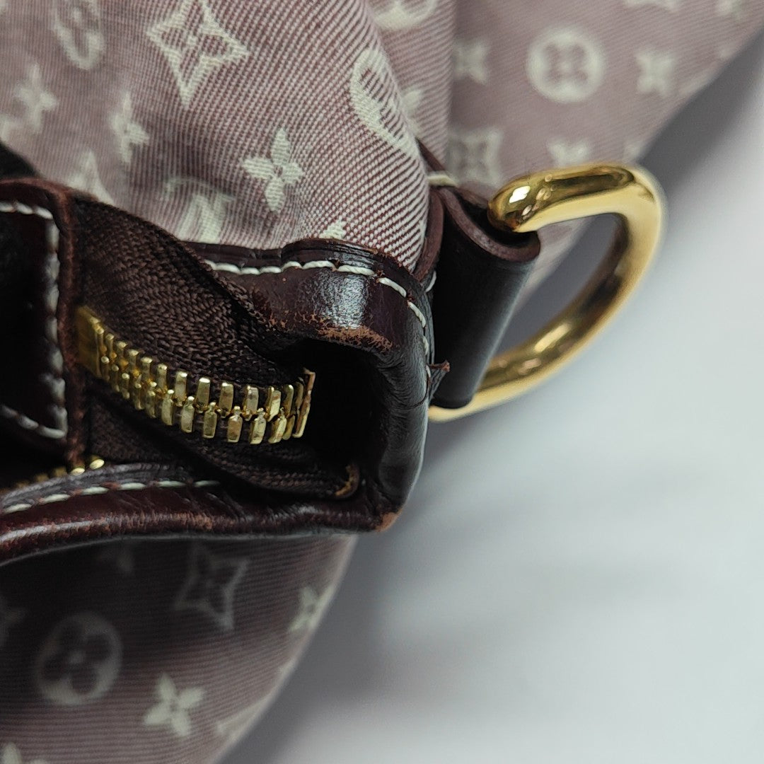 Monogram Canvas Shoulder Bag Pink