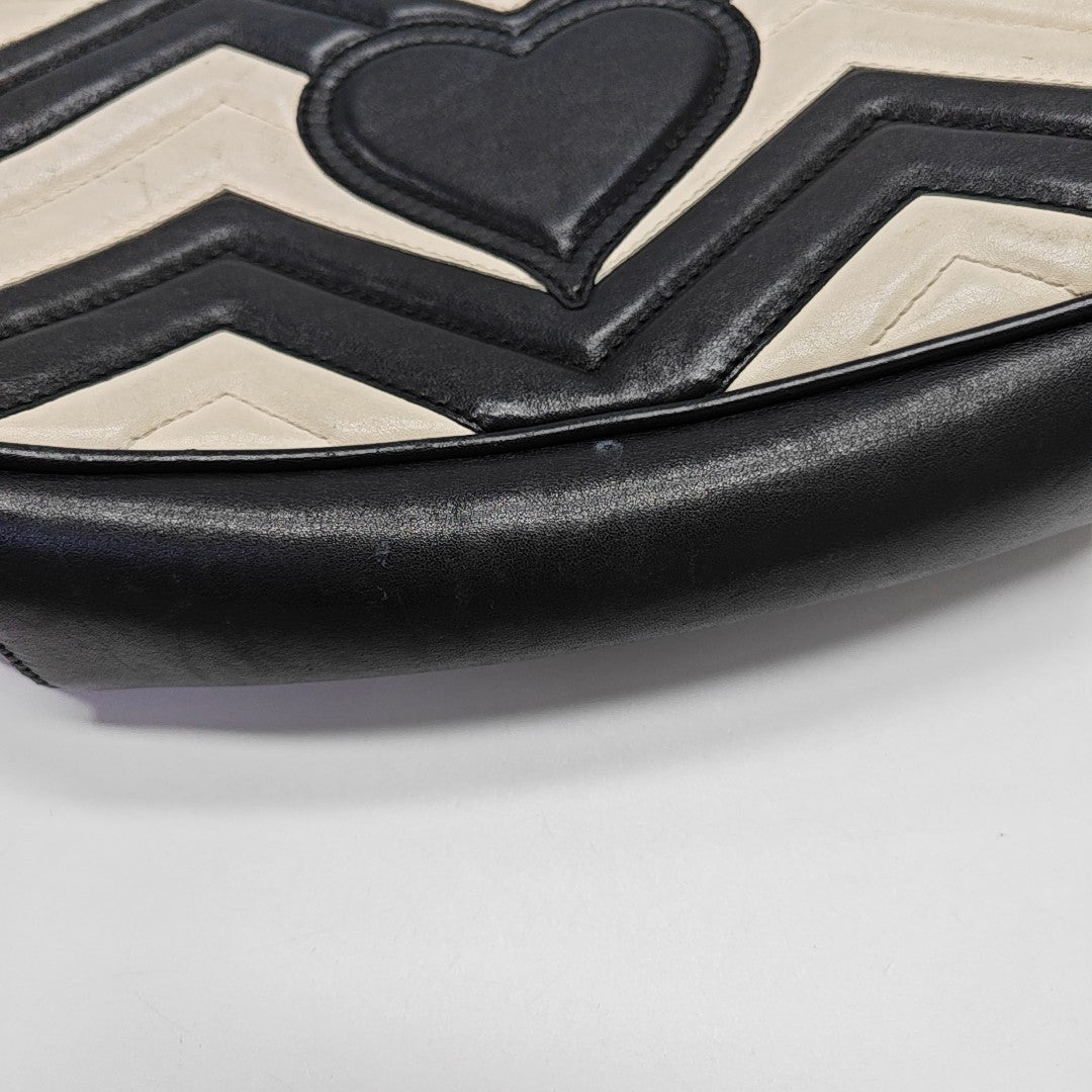 GG Marmont Medium Quilted Calfskin Multicolor