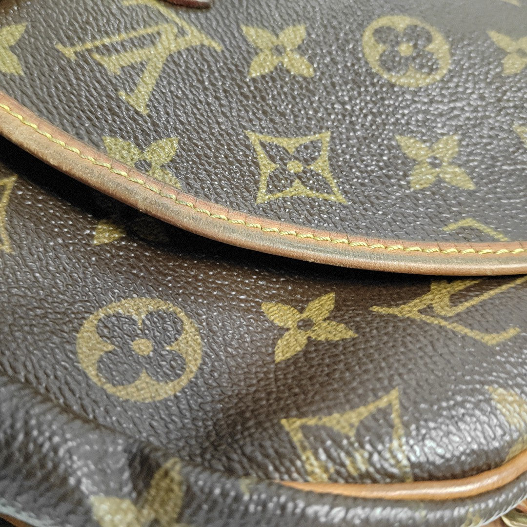 SAUMUR 30 Monogram Coated Canvas Brown