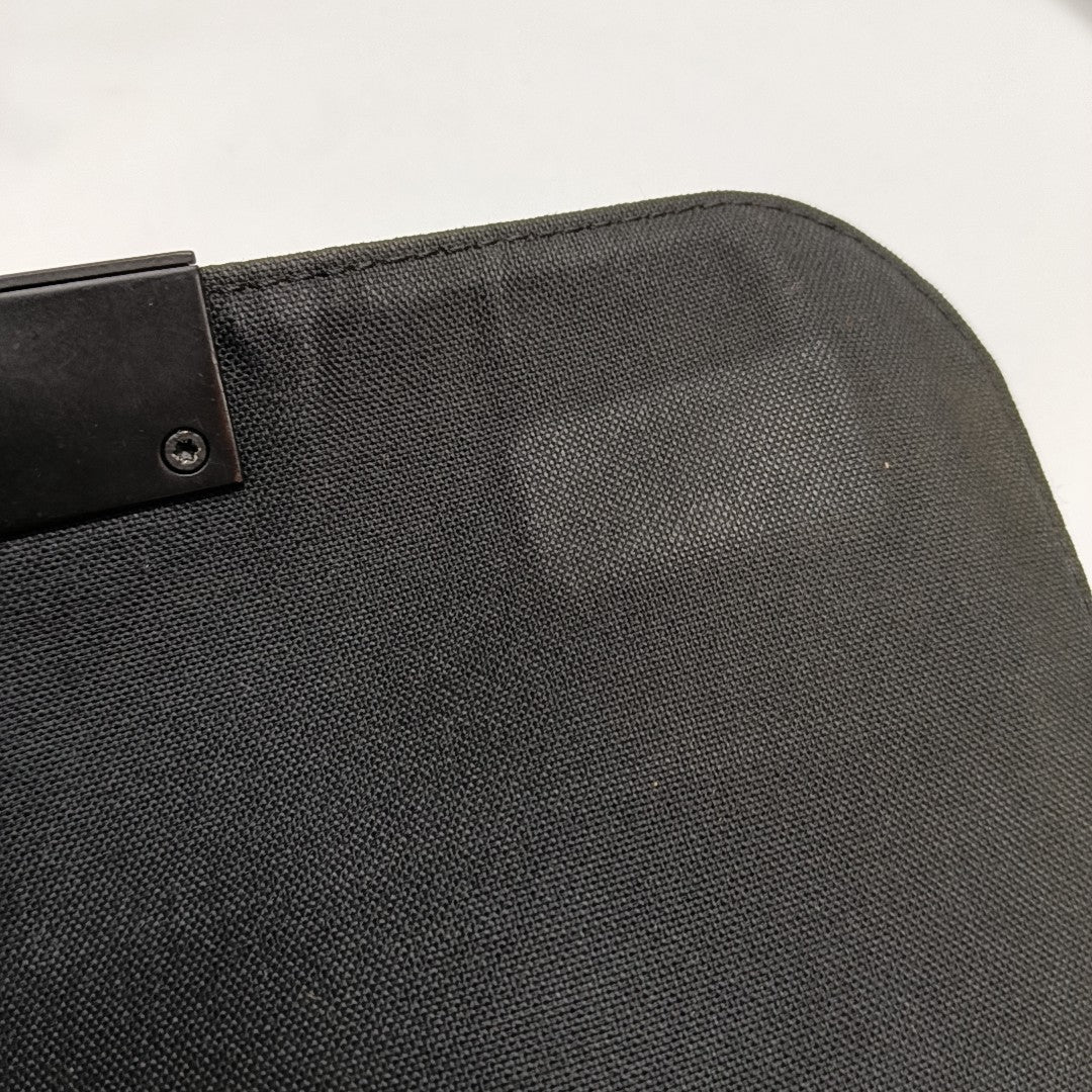 DISTRICT PM Damier Graphite Coated Canvas Gray