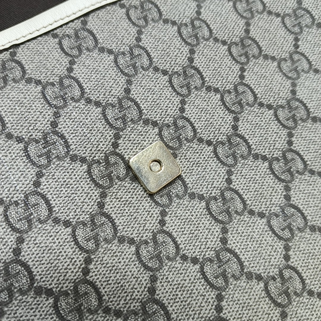 Ligne Shima Monogram Coated Canvas Beige