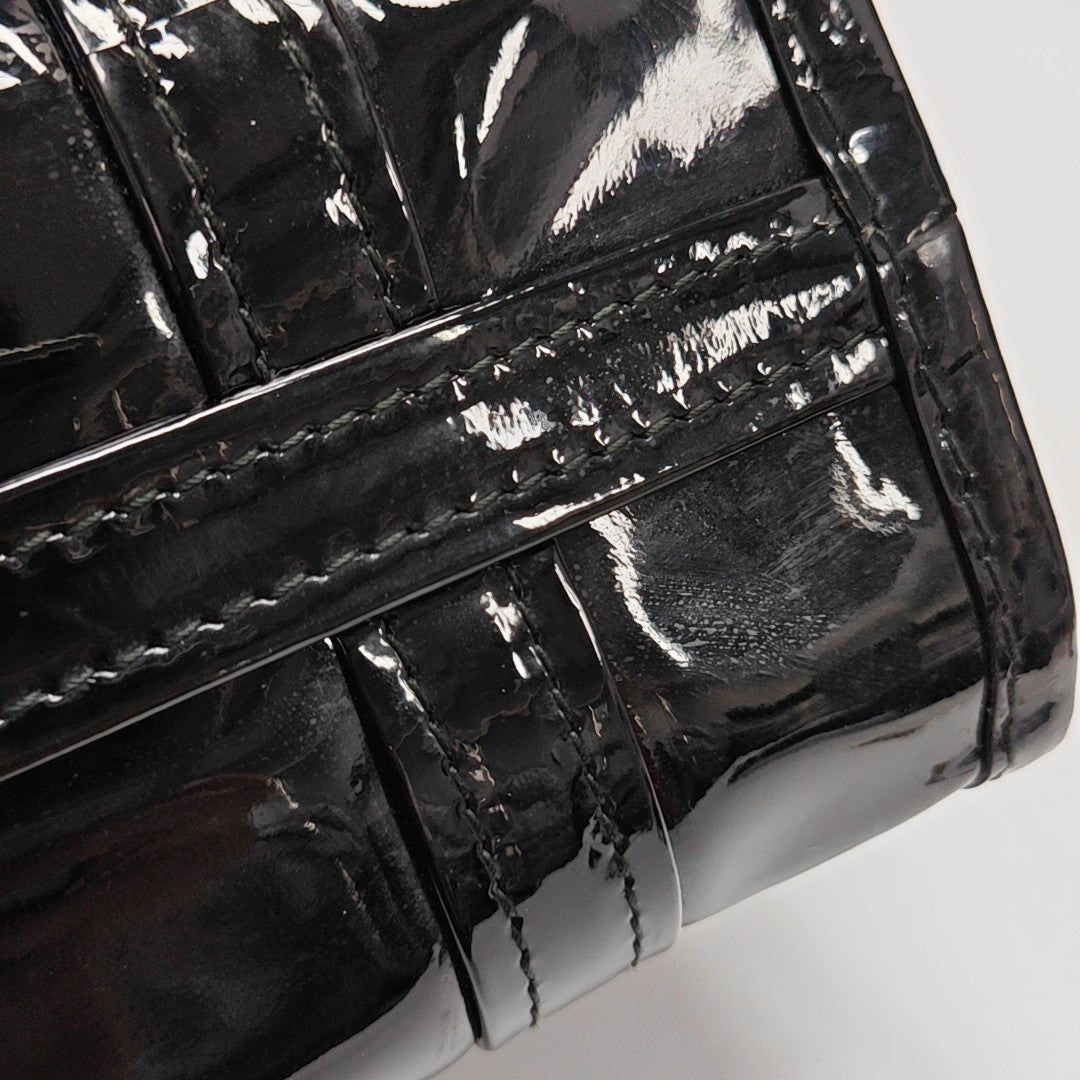 Bazar Patent Leather Black