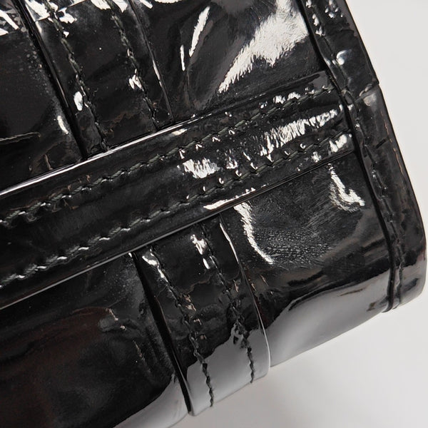Bazar Patent Leather Black
