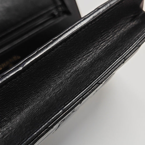 WOC Mini Lambskin Black