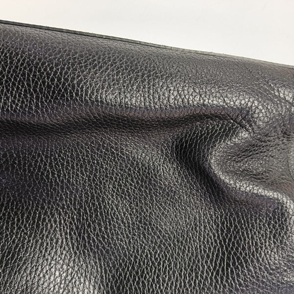 Calfskin Shoulder Bag Black