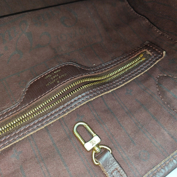NEVERFULL MM Monogram Canvas Beige