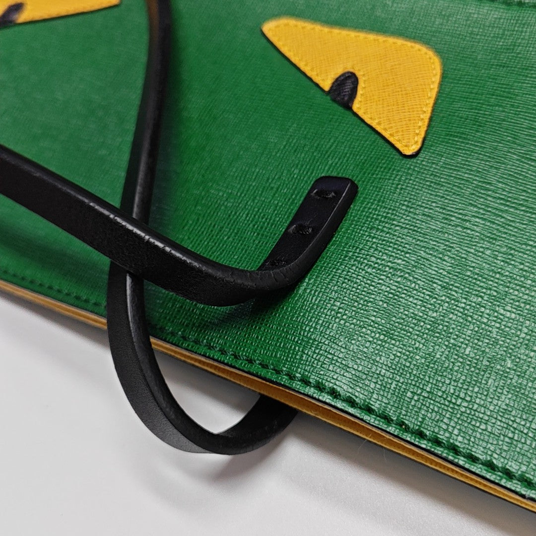 Monster Medium Calfskin Green