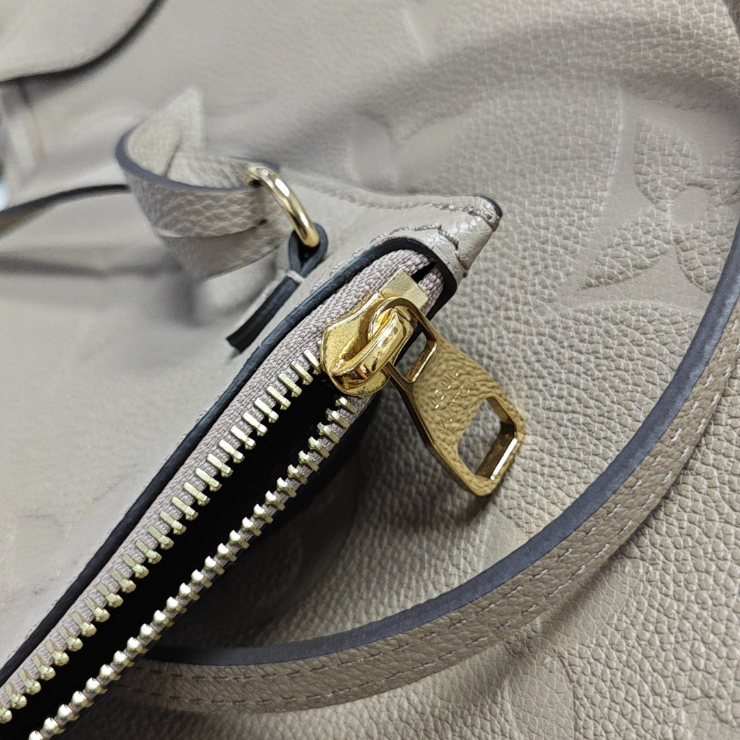 NEVERFULL MM Calfskin Gray